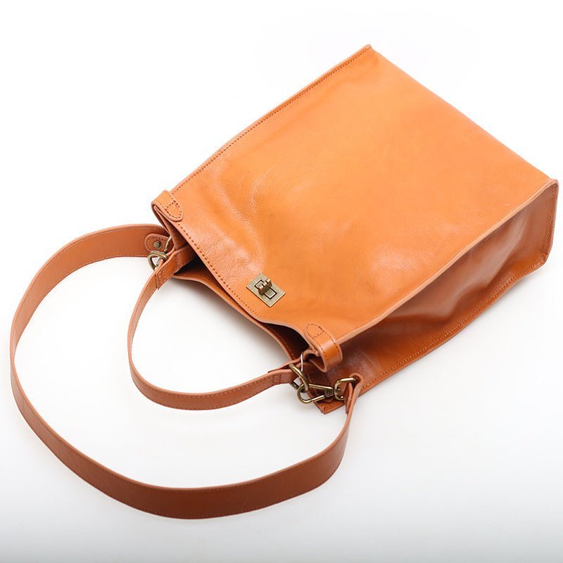 Handmade Full Grain Leather Shoulder & Crossbody Bag for Women - Image 2