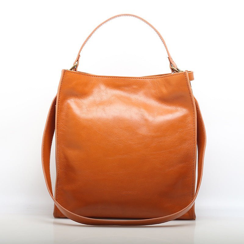 Handmade Full Grain Leather Shoulder & Crossbody Bag for Women - Image 3