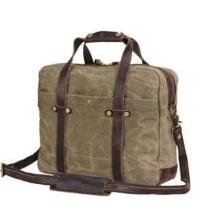 WaxedCanvasMessengerBagCanvasBriefcaseLaptopBagLeatherCrossbodyBagWorkbriefcaseCanvasBriefcaseForMen_1.jpg